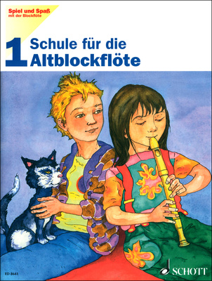 Schott Schule f&uuml;r die Altblockfl&ouml;te