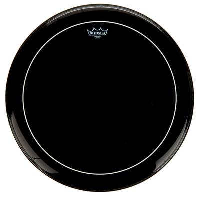 Remo 12" Pinstripe Ebony