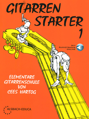 Cees Hartog Gitarren Starter 1 Gitarrenschule