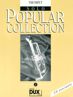 Dux Popular Collection 2 Songbook f&uuml;r Trompete Solo