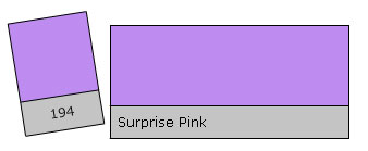 Lee Colour Filter 194 Surpr. Pink