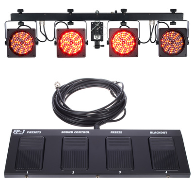 Eurolite LED KLS-200 RGB DMX Inc Bundle