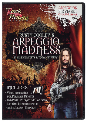 Hal Leonard Rusty Cooley Arpeggio Madness