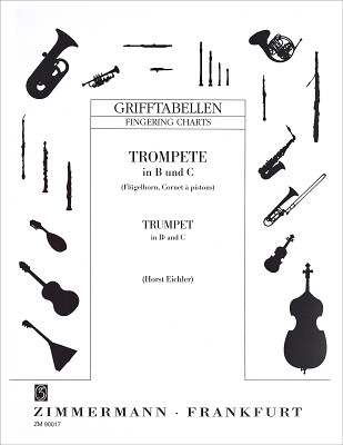 Zimmermann Verlag Fingering Chart Trumpet