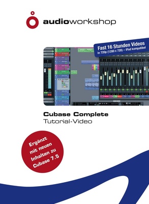 Produktbild Audio Workshop Cubase Complete Tutorial DVD von Thomann