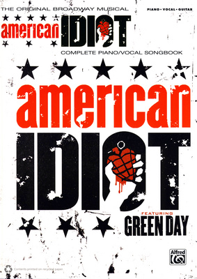 Alfred Music Publishing American Idiot Piano/Voc/Guit