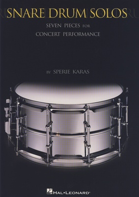 Hal Leonard Sperie Karas Snare Drum Solos